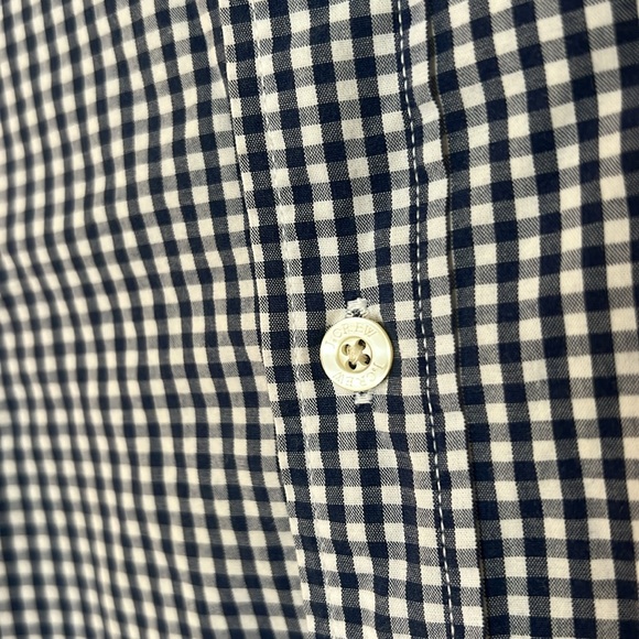 Gingham JCrew Button Down Shirt - Picture 3 of 6